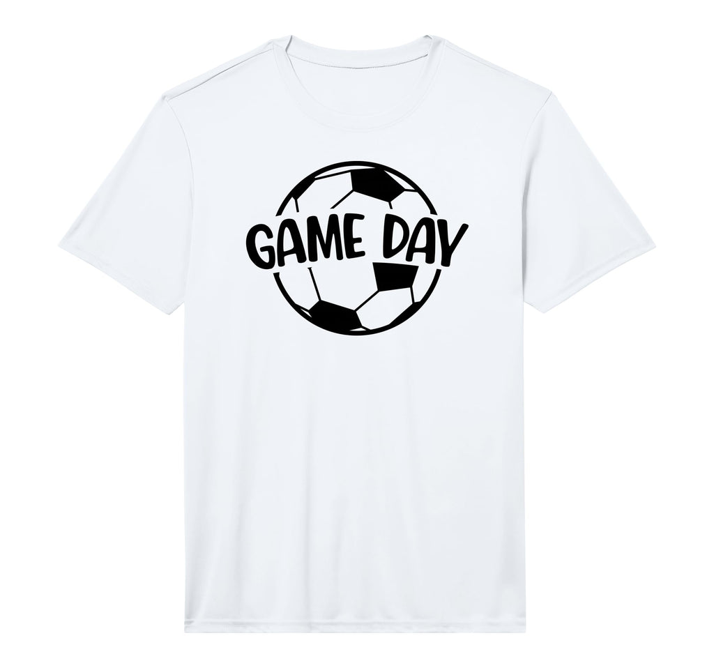 Soccer Game Day Ball Game Day Soccer T-Shirt - Trendy Graphic Men Women