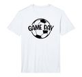 Soccer Game Day Ball Game Day Soccer T-Shirt - Trendy Graphic Men Women