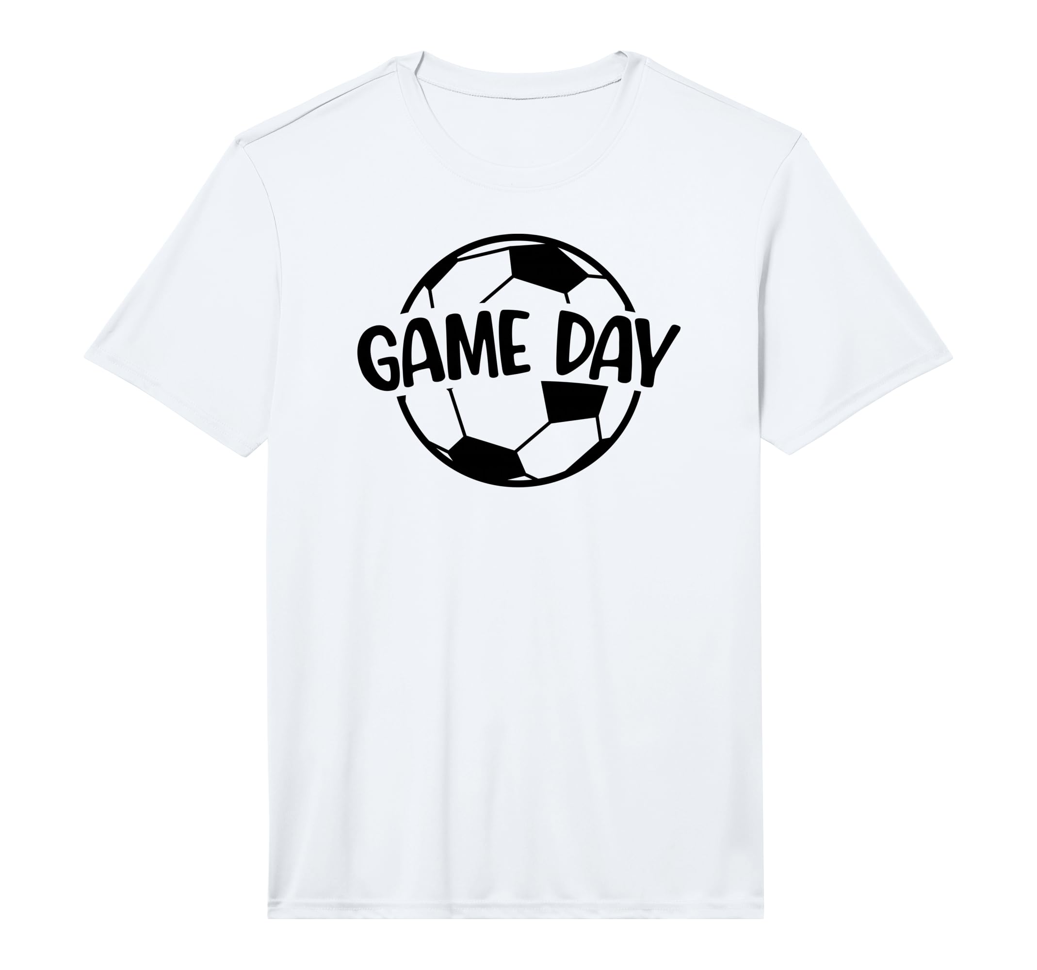 Soccer Game Day Ball Game Day Soccer T-Shirt - Trendy Graphic Men Women