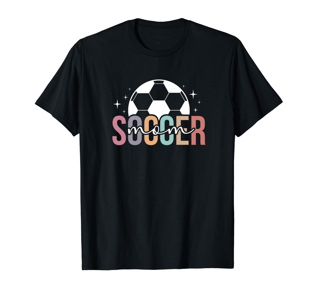 Soccer Mom Soccer Player Mama Boho T-Shirt - Trendy Graphic for Adults