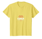 Soccer Coach Heart Team Inspiring T-Shirt - Minimalist Print Unisex