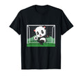 Panda Bear Soccer Player Football T-Shirt - Custom Art Print Men Women