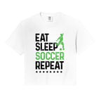 Eat Sleep Soccer Repeat Soccer Sports Hoodie - Graphic Print Men Women