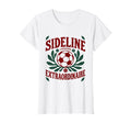 Sideline Cheerleader T-Shirt - Casual Everyday Wear Men Women