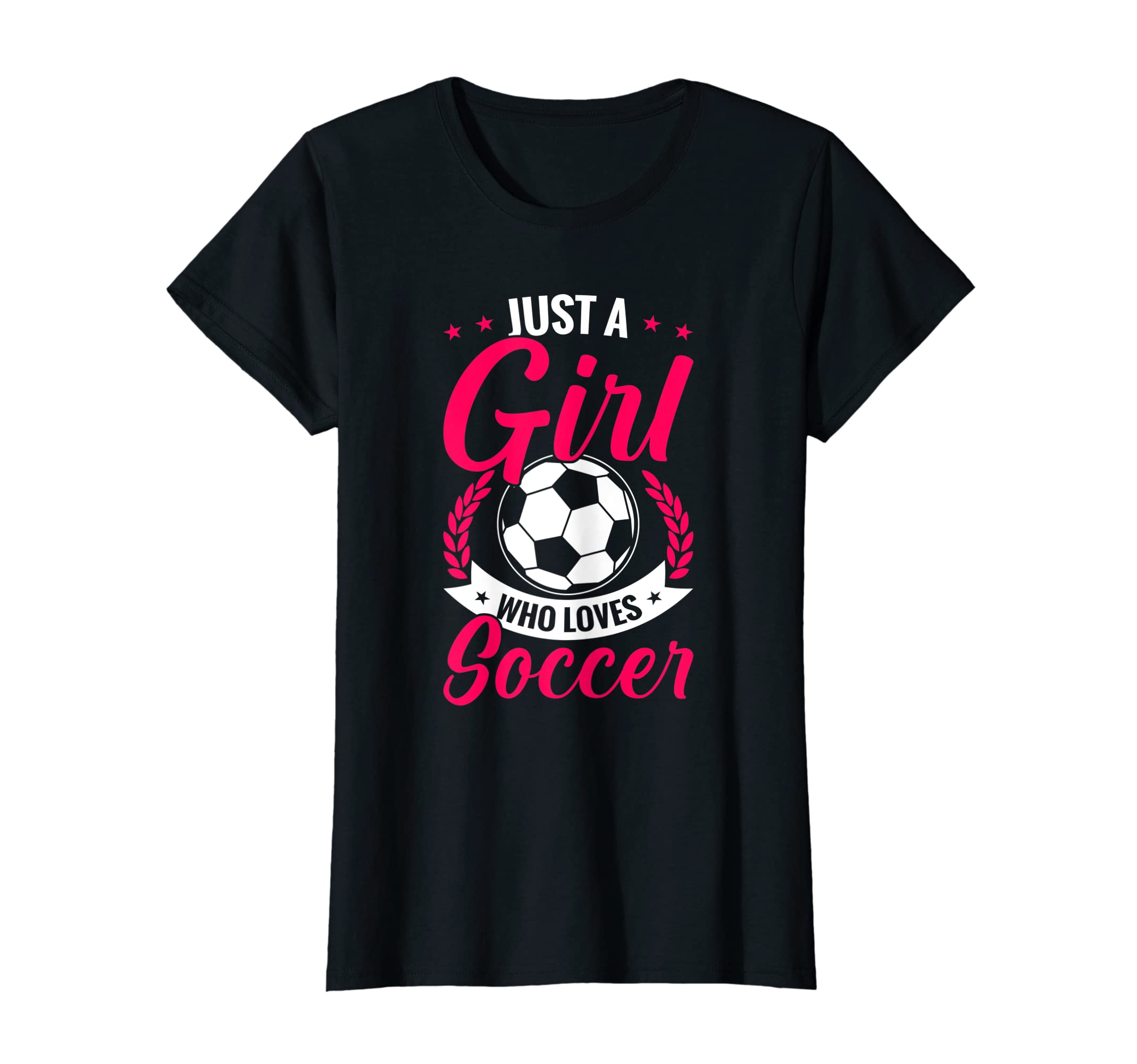 Soccer Player Just Who Loves Soccer T-Shirt - Graphic Print for Adults