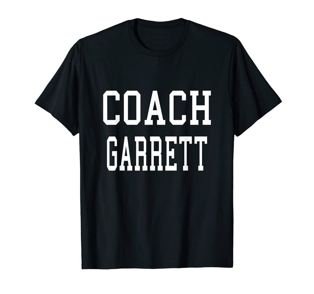 Coach Garrett Custom Football Soccer T-Shirt - Trendy Graphic Men Women