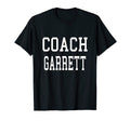 Coach Garrett Custom Football Soccer T-Shirt - Trendy Graphic Men Women