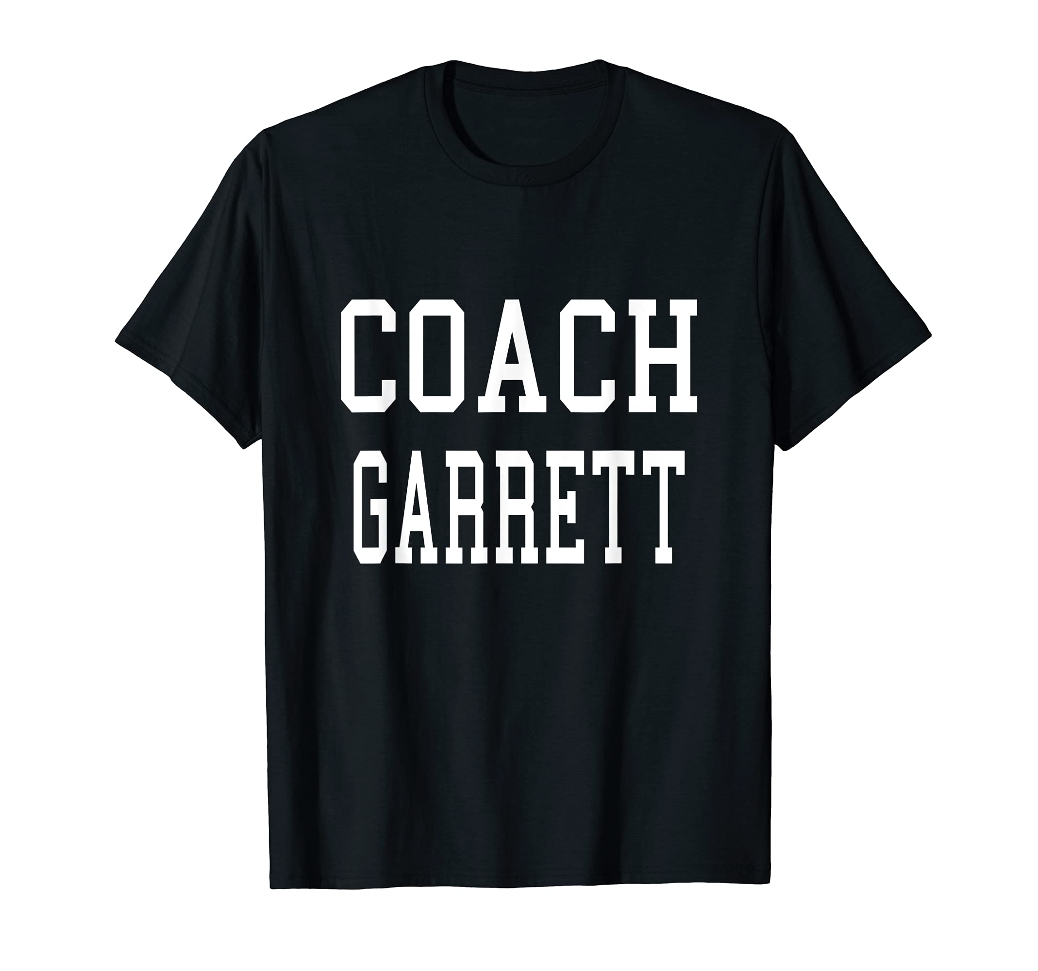 Coach Garrett Custom Football Soccer T-Shirt - Trendy Graphic Men Women