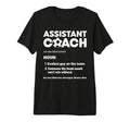 Assistant Head Coach Asst Coach T-Shirt - Graphic Print for Adults