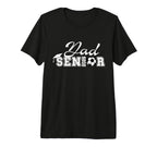 Senior Soccer Dad 2026 Class 2026 Grad T-Shirt - Graphic Print for Adults
