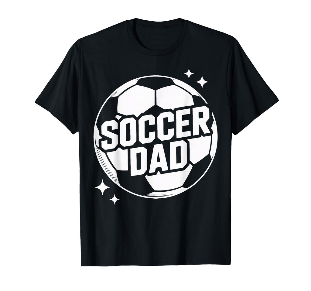 Soccer Dad Mens Soccer Coach Fathers T-Shirt - Aesthetic Graphic Men Women