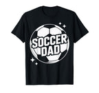 Soccer Dad Mens Soccer Coach Fathers T-Shirt - Aesthetic Graphic Men Women