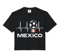 Mexico Soccer Mexico Futbol Heartbeat Hoodie - Trendy Graphic Men Women
