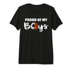 Proud My Funny Soccer Basketball Mom T-Shirt - Graphic Print for Adults