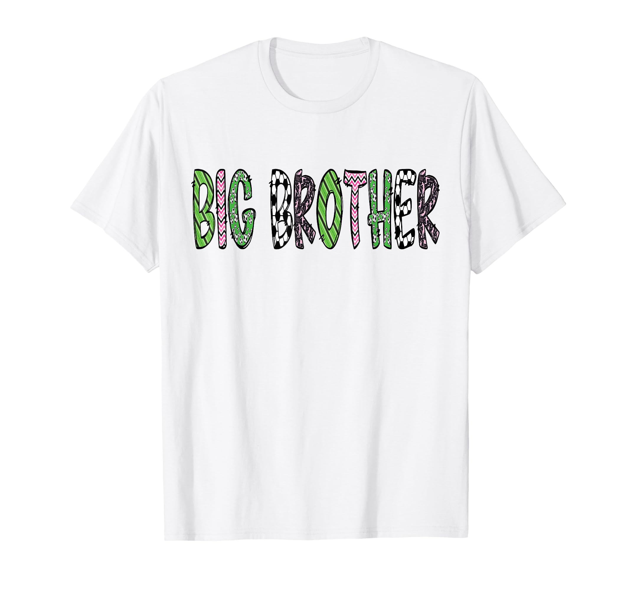 Soccer Big Brother Funny Soccer T-Shirt - Minimalist Print Men Women