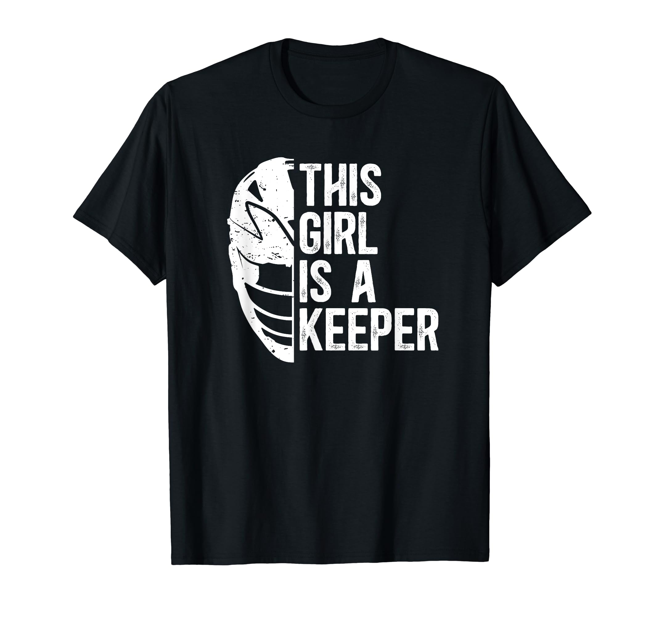 This Is Lacrosse Keeper Female Lacrosse T-Shirt - Streetwear Style Unisex