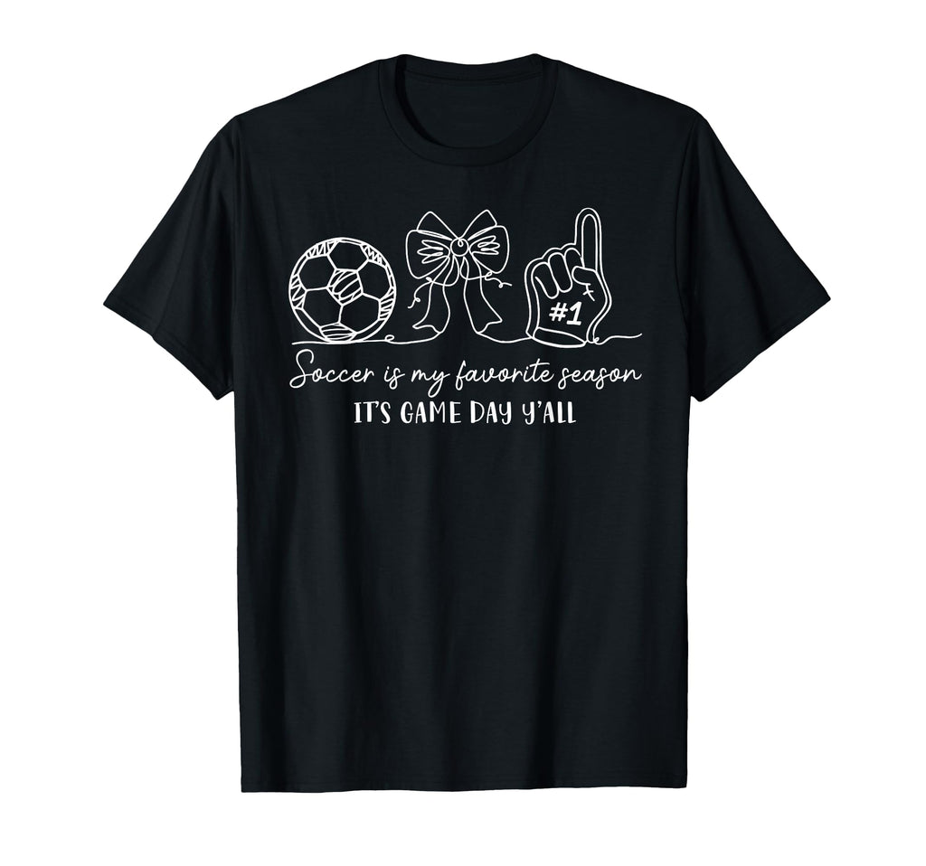 Soccer Lover Soccer Is My Favorite Season T-Shirt - Trendy Graphic Unisex
