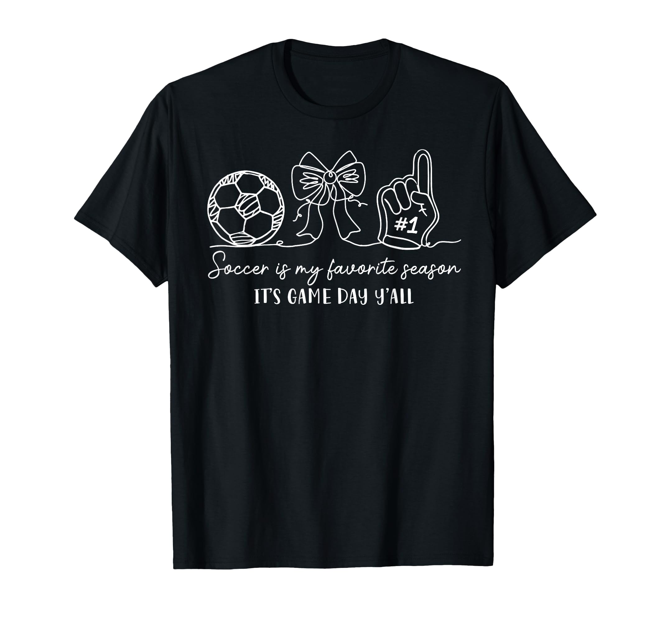 Soccer Lover Soccer Is My Favorite Season T-Shirt - Trendy Graphic Unisex