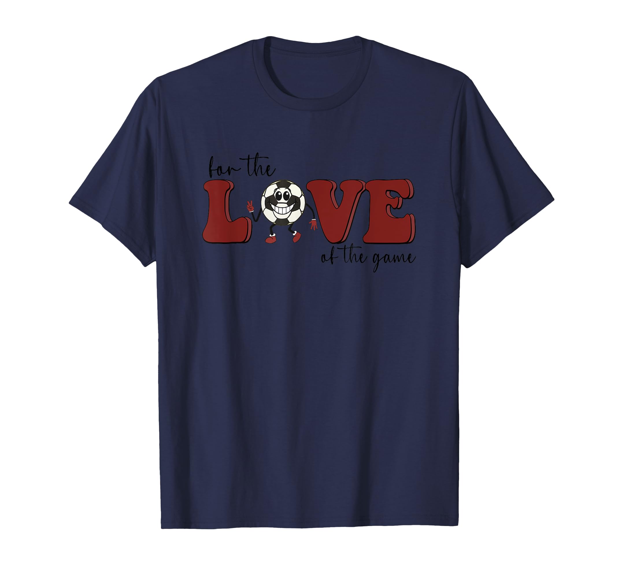 Love Game Soccer Fun T-Shirt - Custom Art Print Unisex