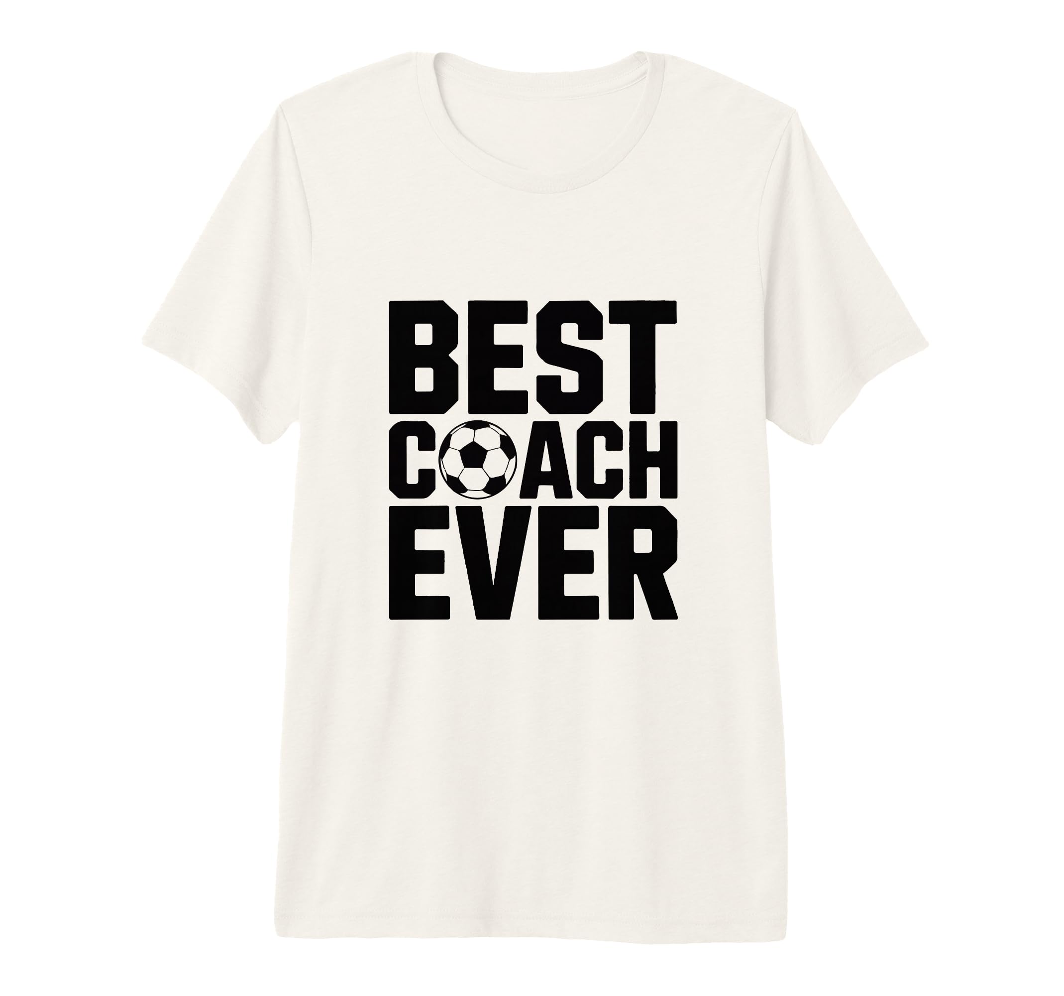 Best Soccer Coach Ever Gift Funny T-Shirt - Aesthetic Graphic Unisex