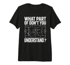 What Part Soccer Football Dont You T-Shirt - Trendy Graphic for Adults