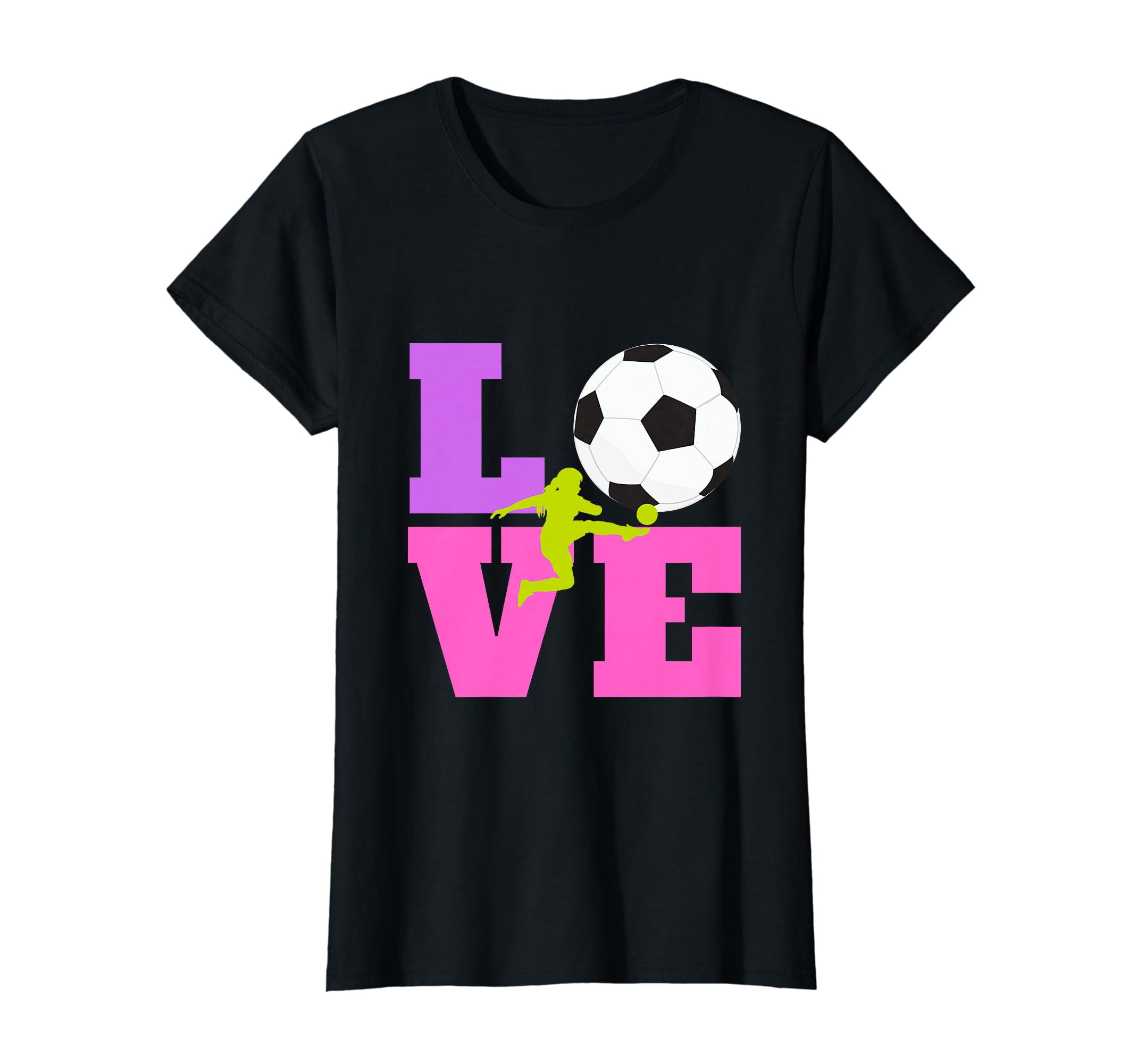 Soccer Soccer Player Love Soccer T-Shirt - Aesthetic Graphic Unisex
