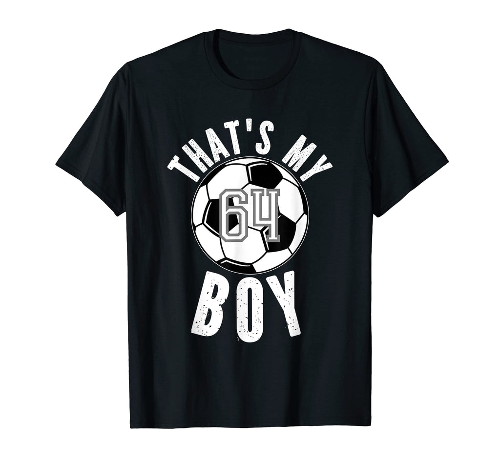 Thats My Jersey Number 64 Soccer Mom T-Shirt - Custom Art Print Men Women