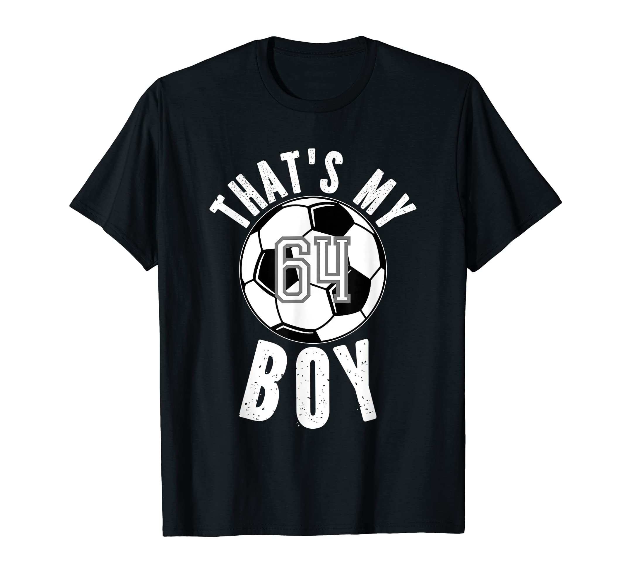 Thats My Jersey Number 64 Soccer Mom T-Shirt - Custom Art Print Men Women