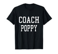 Coach Poppy Custom Football Soccer T-Shirt - Fun Novelty Design Unisex