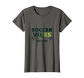 Soccer Vibes Only Here T-Shirt - Aesthetic Graphic Men Women