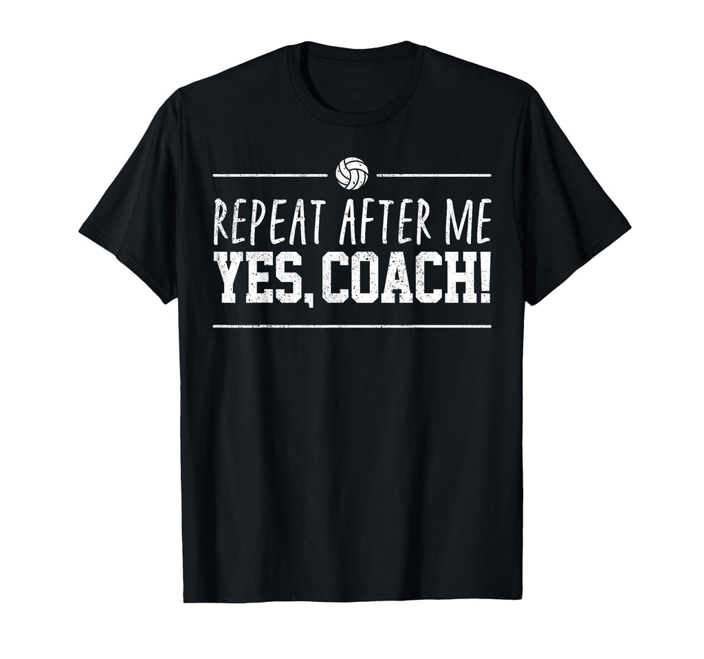 Volleyball Coach Volleyball T-Shirt - Casual Everyday Wear for Adults