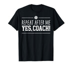 Volleyball Coach Volleyball T-Shirt - Casual Everyday Wear for Adults