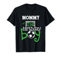Mommy Birthday Soccer Player Matching T-Shirt - Custom Art Print Unisex