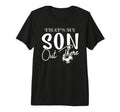 Thats My Son Out There Funny Soccer Mom T-Shirt - Graphic Print Men Women