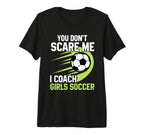 Coaching Soccer Dad Coach Soccer Coach Tri T-Shirt - Graphic Print Unisex
