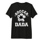Mens Soccer Dada Soccer Ball T-Shirt - Novelty Apparel Men Women