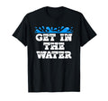 Get Water Swim Team Coach Swimmer T-Shirt - Minimalist Print for Adults