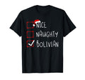 Nice Naughty Bolivian Bolivia Roots T-Shirt - Novelty Apparel Men Women