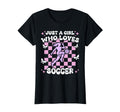 Just Who Loves Soccer Soccer T-Shirt - Trendy Graphic for Adults