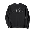 Funny Soccer Player Heartbeat Fan Sweatshirt - Aesthetic Graphic Men Women