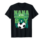 Nana Birthday Soccer Group Family T-Shirt - Aesthetic Graphic for Adults