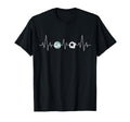 Soccer Volleyball Heartbeat Funny T-Shirt - Aesthetic Graphic Men Women