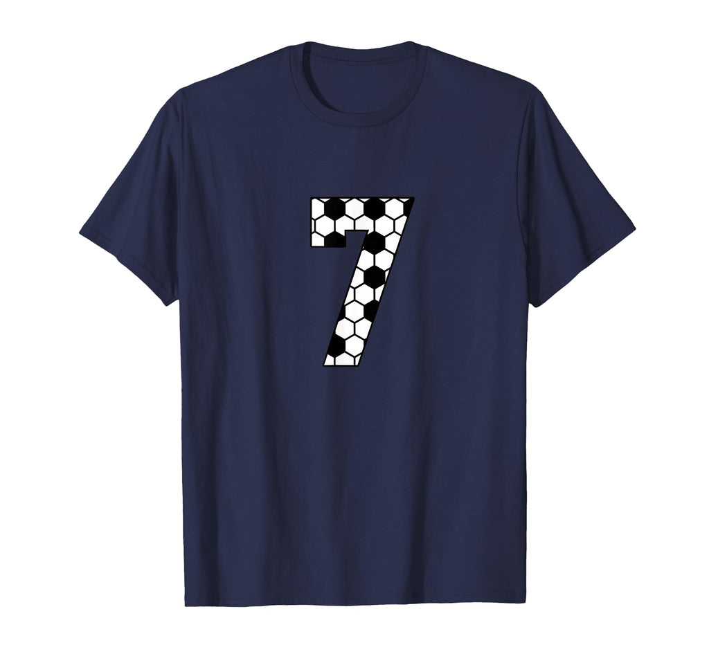 7 Soccer Jersey Favorite Player Fan T-Shirt - Custom Art Print Men Women
