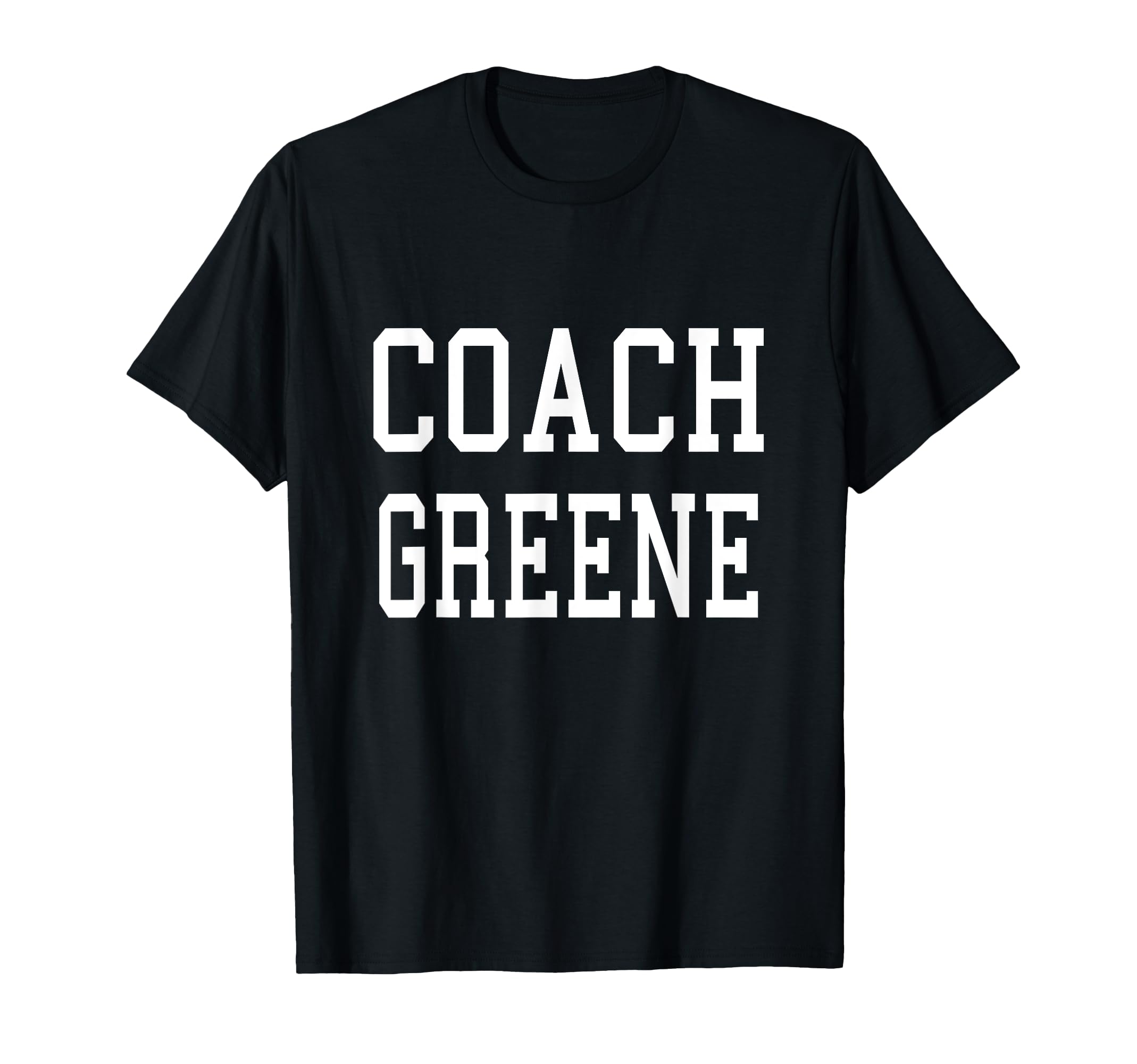 Coach Greene Custom Football Soccer T-Shirt - Custom Art Print for Adults
