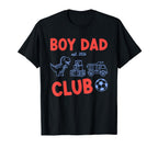 Dad Est 2026 New Dad Dinosaur Trucks T-Shirt - Novelty Apparel Men Women