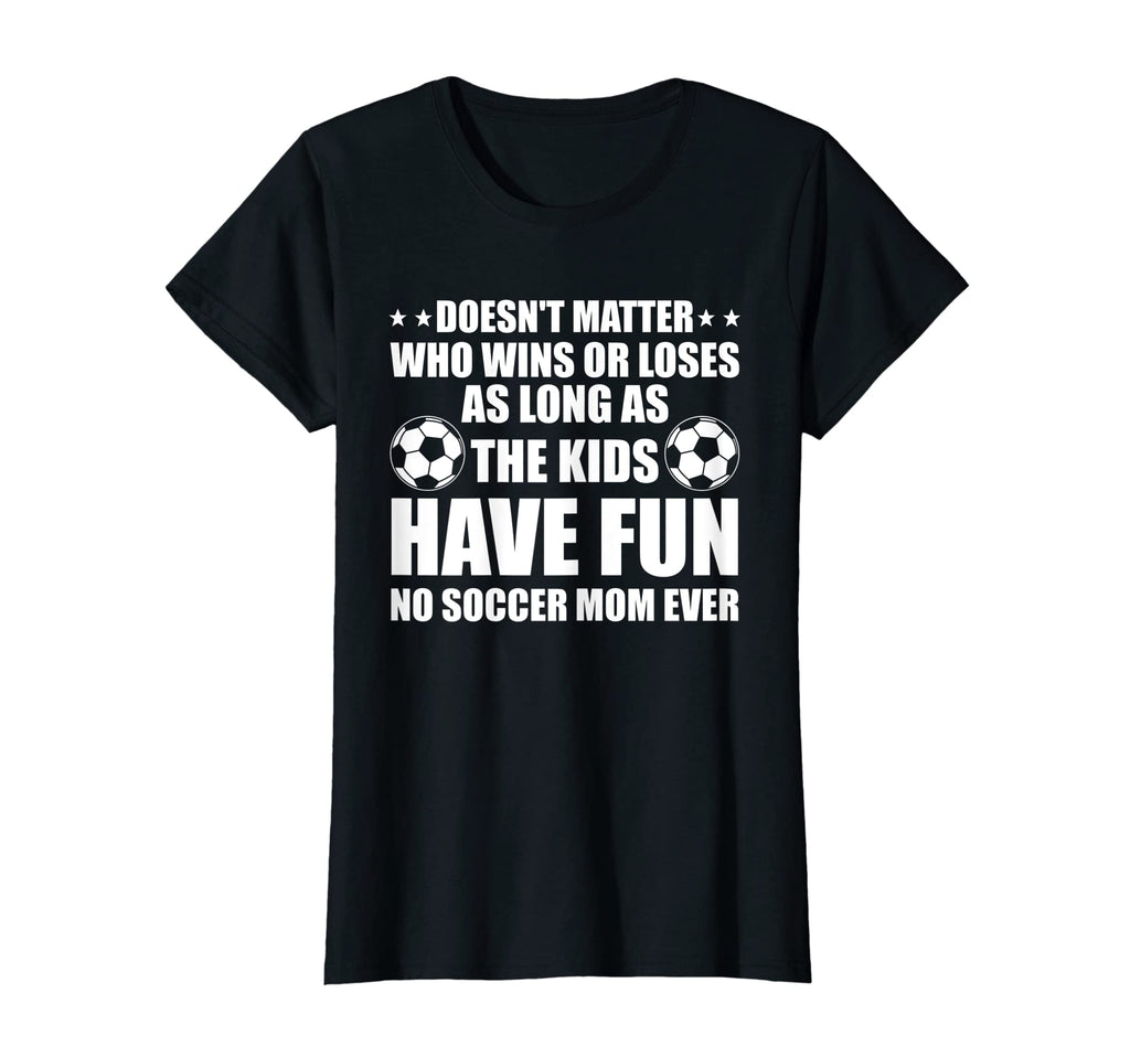 Womens Soccer Mama Funny Mothers Day T-Shirt - Unique Graphic for Adults