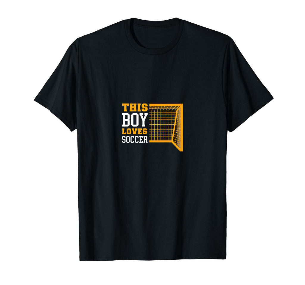 Funny Loves Soccer T-Shirt - Trendy Graphic Unisex