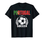 Portugal Soccer Fans Jersey Portuguese T-Shirt - Custom Art Print Unisex