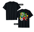 Dabbing Unicorn Ethiopia Soccer Fans T-Shirt - Novelty Apparel for Adults