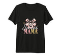 Soccer Mama Bow Soccer Mom Club Tri T-Shirt - Novelty Apparel Men Women